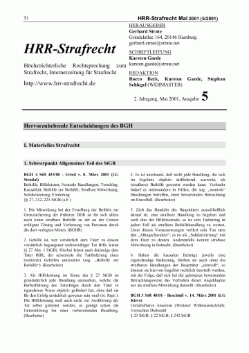 Titelbild Ausgabe 01-05