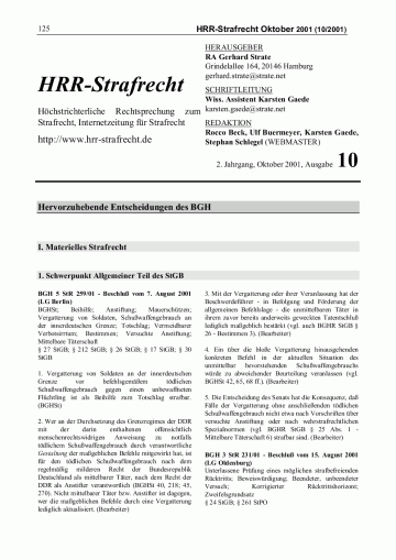 Titelbild Ausgabe 01-10