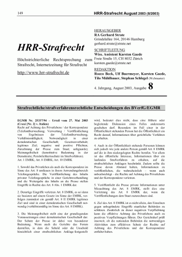 Titelbild Ausgabe 03-08