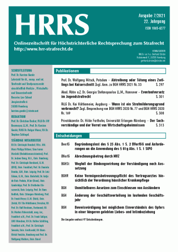 Titelbild Ausgabe 7/2021