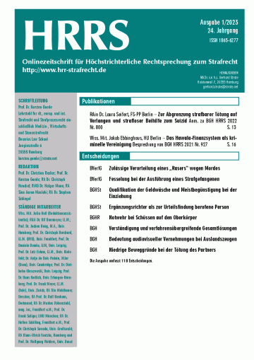 Titelbild Ausgabe 1/2023